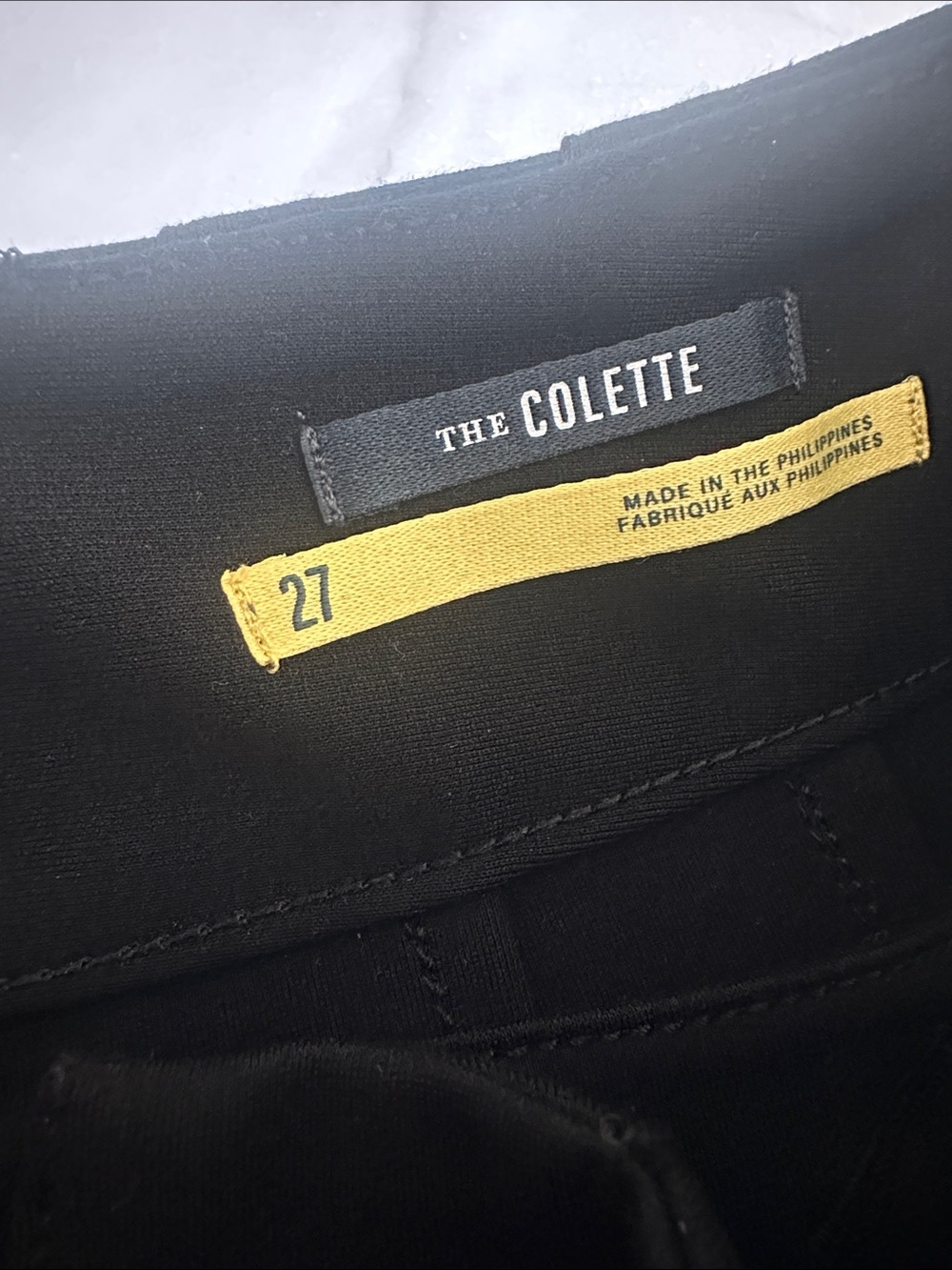 Maeve The Colette Pants Black Wide Leg Cropped High Rise Size 27 - Picture 6 of 8